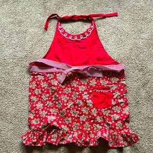 Adult Christmas Apron St. Nicholas Square